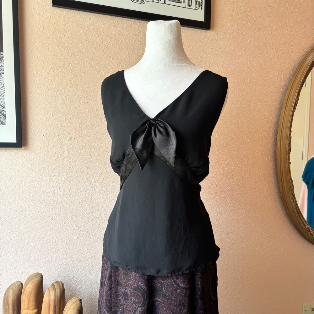 Vintage 90s Coquette Flowy Blouse